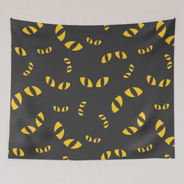 Item preview, Spooky Childrens/Kids Halloween Cats eyes Design 8 designed and sold by PictureThisYT.