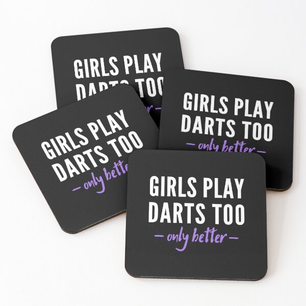 Item preview, Girls play darts too. Only better designed and sold by TheGreenGoat.