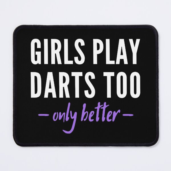 Item preview, Girls play darts too. Only better designed and sold by TheGreenGoat.