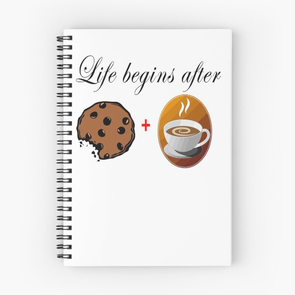 Item preview, Life begins after coffee and cookies 5 designed and sold by Nikmay Design.