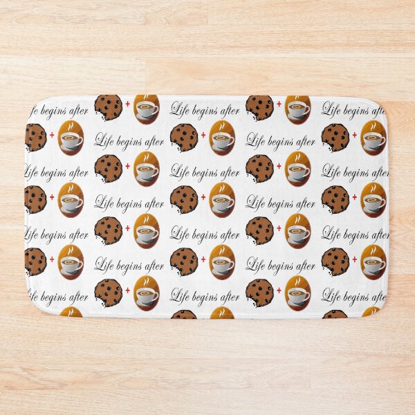 Item preview, Life begins after coffee and cookies 5 designed and sold by Nikmay Design.
