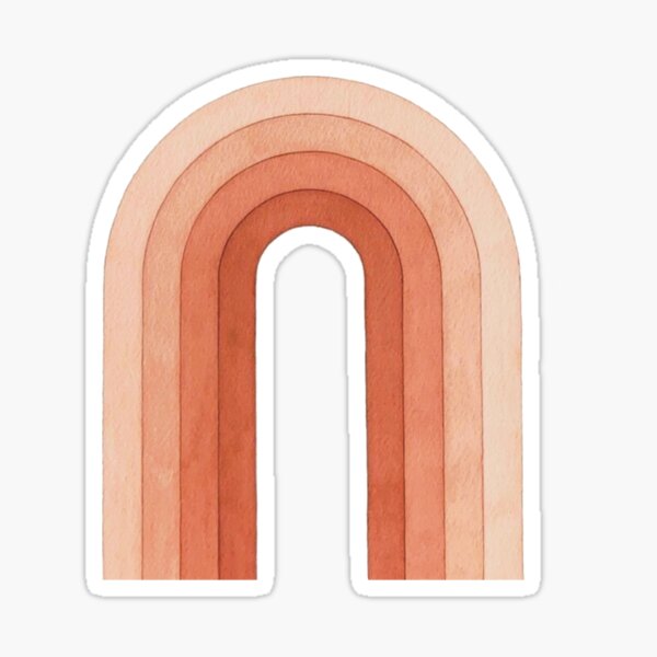 Boho Rainbow Sticker