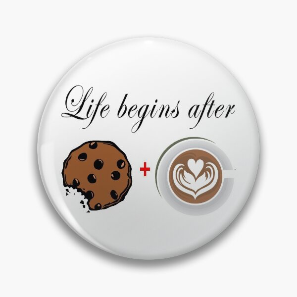 Item preview, Life begins after coffee and cookies 6 designed and sold by Nikmay Design.