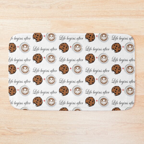 Item preview, Life begins after coffee and cookies 6 designed and sold by Nikmay Design.