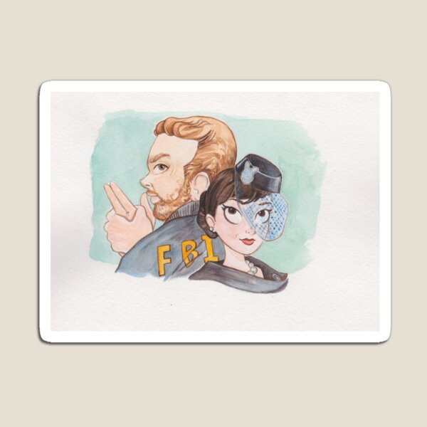 Andy & April von Parks and Recreation als Burt Macklin & Janet Snakehole Magnet