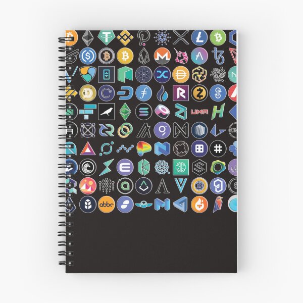 Item preview, Crypto Logos 3D on Black Classic designed and sold by Sandrateesd.