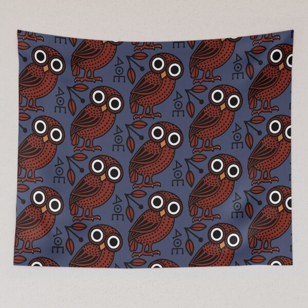 Item preview, Tetradrachm Coin Cute Athenian Owl Tetradrachm Coin design designed and sold by CraftCZ.