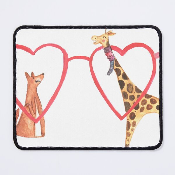 Item preview, Giraffe and Jackal  designed and sold by Imagine  Creatively.