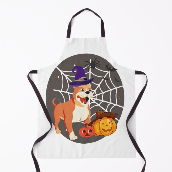 Item preview, Halloween Bulldog and pumpkins designed and sold by ajtechdesigns.