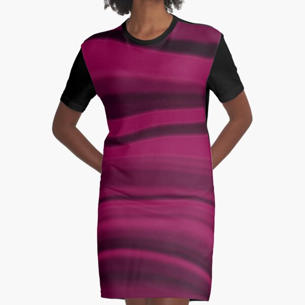 Blurred lines Graphic T-Shirt Dress