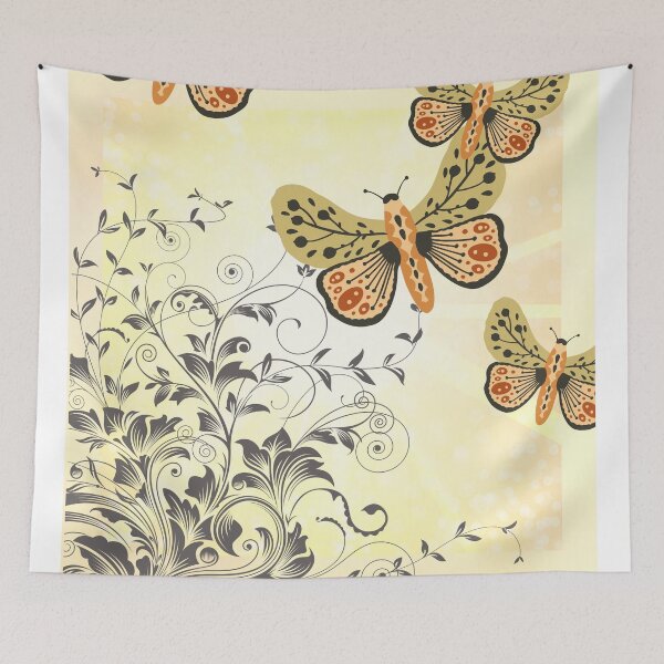 Item preview, Yellow Meadowlands of Butterflies  designed and sold by Sarah-Smash.