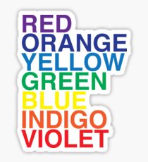 ROYGBIV Reverse by BenCapozzi Sticker