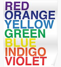 ROYGBIV Reverse by BenCapozzi Poster