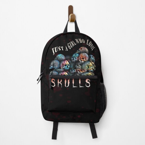 Item preview, Just A Girl Who Loves Skulls | Skulls Everyday | Surreal Horror Skulls | Skullcore | TM11 designed and sold by triciakitty.