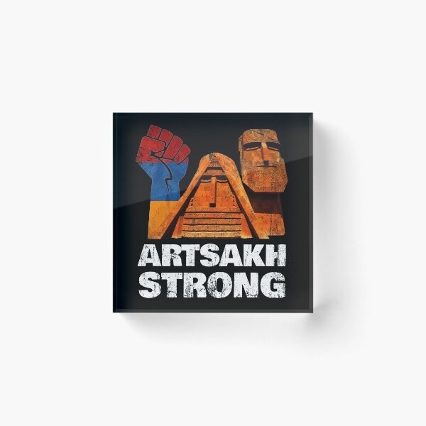 Item preview, Artsakh Strong Support - Nagorno-Karabakh Armenia Flag designed and sold by NUMAcreations.