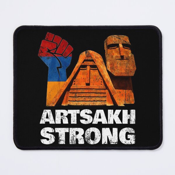 Item preview, Artsakh Strong Support - Nagorno-Karabakh Armenia Flag designed and sold by NUMAcreations.