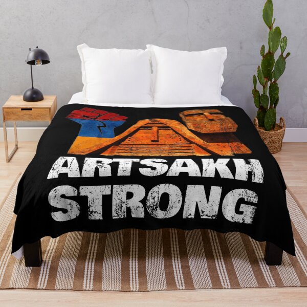 Item preview, Artsakh Strong Support - Nagorno-Karabakh Armenia Flag designed and sold by NUMAcreations.
