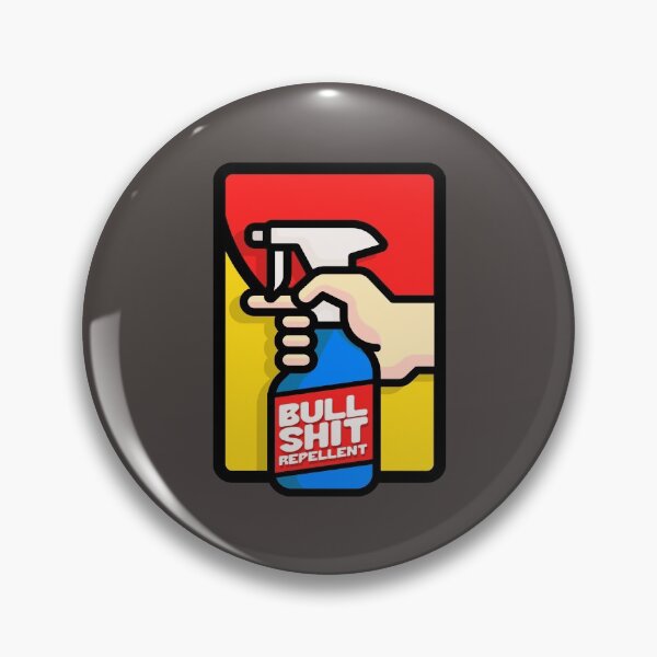Item preview, Bullshit Repellent! - Funny Bullshit Quotes designed and sold by fueledbykopi.