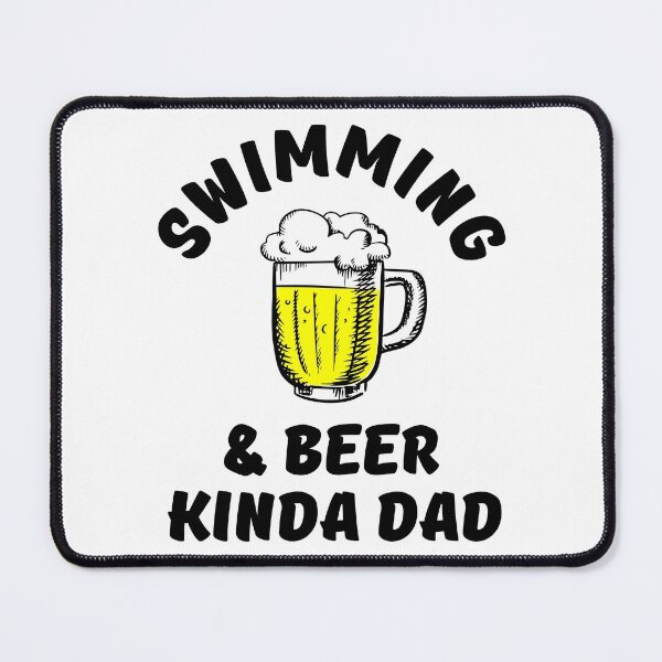 Item preview, Swimming & beer kinda dad designed and sold by TheGreenGoat.
