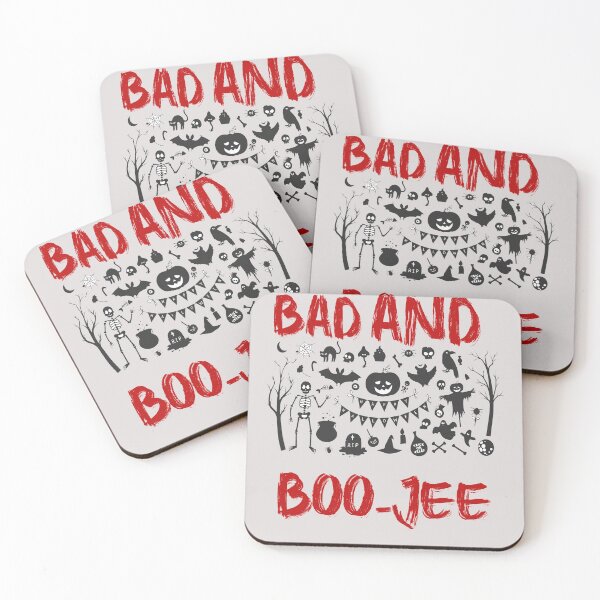 Item preview, Bad And Boo funny sarcastic Halloween Gift designed and sold by unique things.