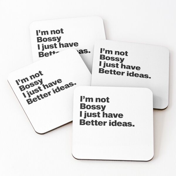 Item preview, i'm not bossy I just have better ideas designed and sold by Majesticoo.