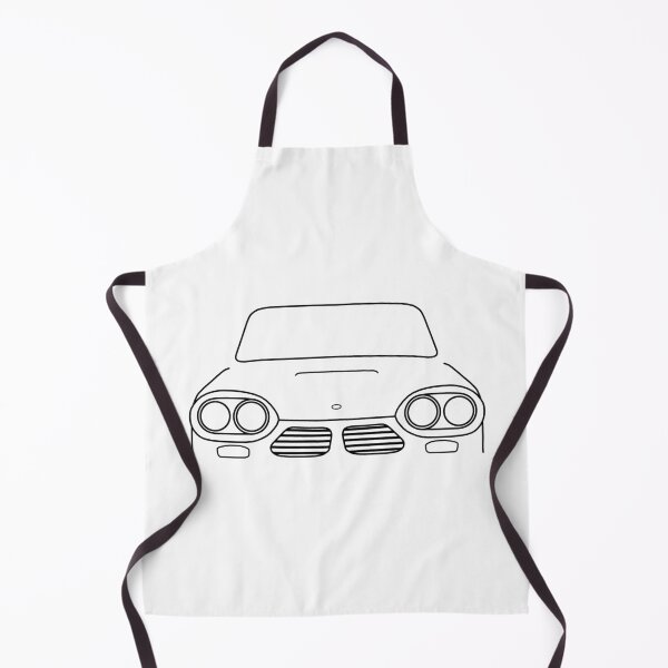 Item preview, Bond Equipe GT4S 1960s British classic car black outline graphic designed and sold by soitwouldseem.
