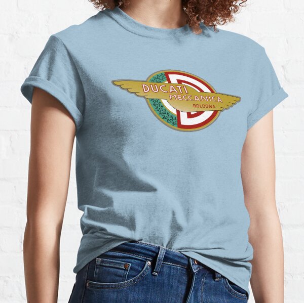 Ducati Meccanica Vintage Logo Type 1 T-shirt classique