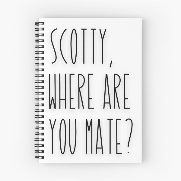 Item preview, Scotty where the bloody hell are you? designed and sold by Willowandme.