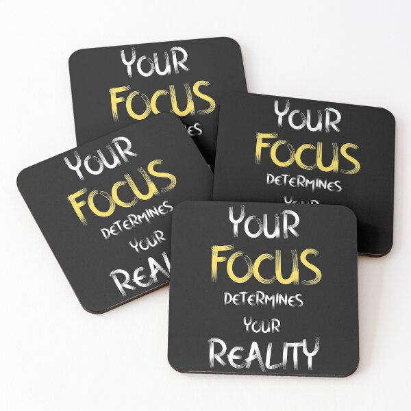 Item preview, YOUR FOCUS DETERMINES YOUR REALITY designed and sold by AhmedXhah.