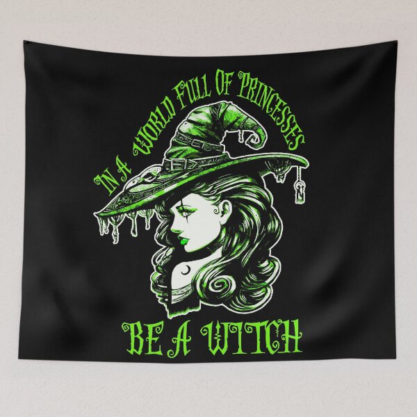 Item preview, In a world full of princesses be a witch Halloween - men/kids/ women / Halloween  designed and sold by Designs Of all kinds.