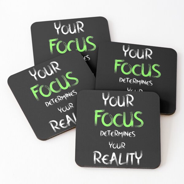 Item preview, YOUR FOCUS DETERMINES YOUR REALITY designed and sold by AhmedXhah.