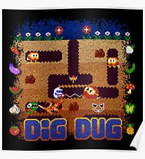 Dug Dig Poster