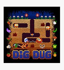 Dug Dig Photographic Print