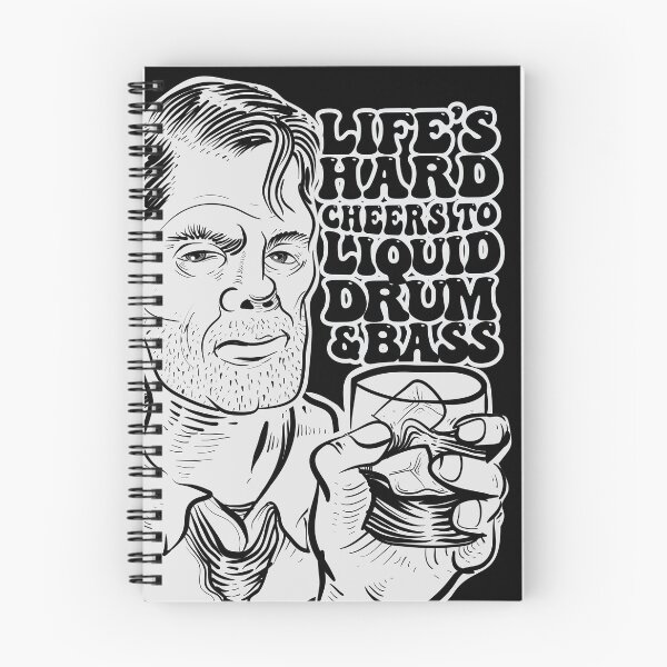 Item preview, Life is Hard Cheers To Liquid Drum & Bass ( 175 Bpm Club ) designed and sold by WULFLAND ARTS.