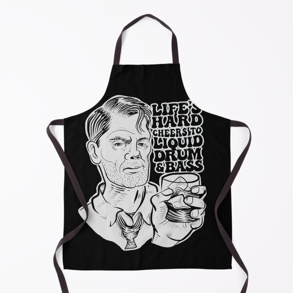 Item preview, Life is Hard Cheers To Liquid Drum & Bass ( 175 Bpm Club ) designed and sold by WULFLAND ARTS.