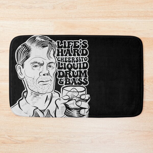 Item preview, Life is Hard Cheers To Liquid Drum & Bass ( 175 Bpm Club ) designed and sold by WULFLAND ARTS.