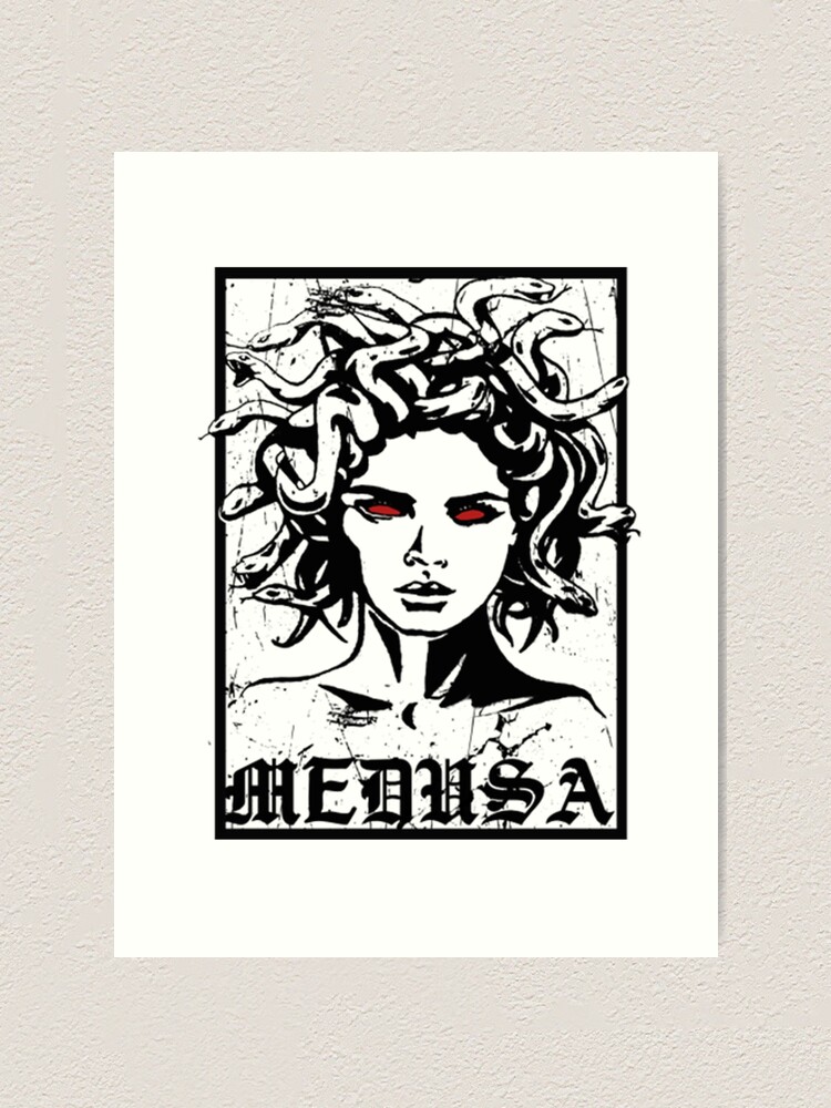 The Gorgons Art Print Medusa Witchcraft Dark Goddess 