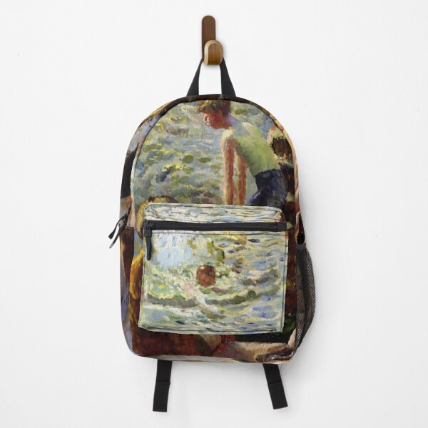 Item preview, Children playing by the lake designed and sold by Vintage Designs +.