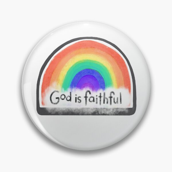 Item preview, Big Rainbow - God Is Faithful designed and sold by Christine Philbrick.