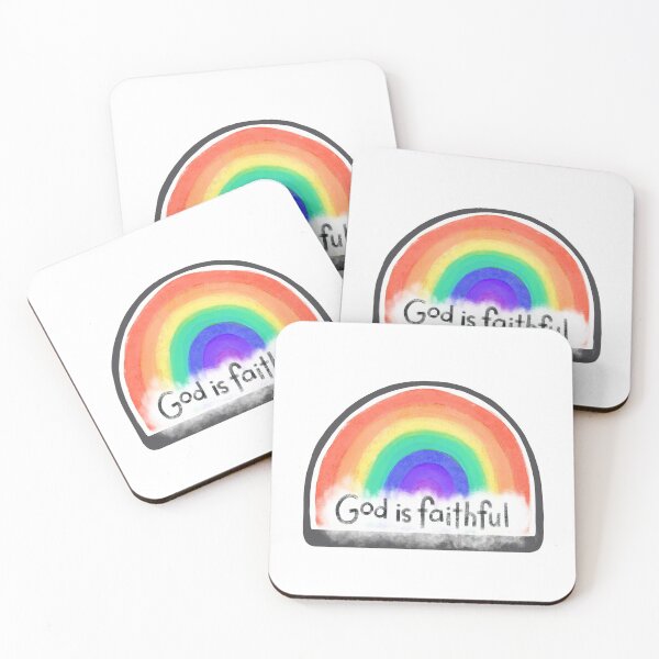 Item preview, Big Rainbow - God Is Faithful designed and sold by Christine Philbrick.