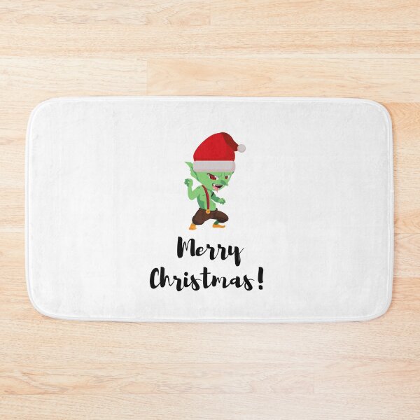 Item preview, Merry Fighting Christmas Goblin  designed and sold by nerobi.