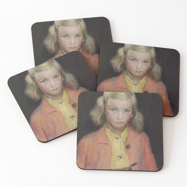 Item preview, Portrait of a girl - Harold C Harvey designed and sold by Vintage Designs +.