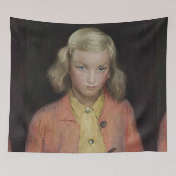 Item preview, Portrait of a girl - Harold C Harvey designed and sold by Vintage Designs +.