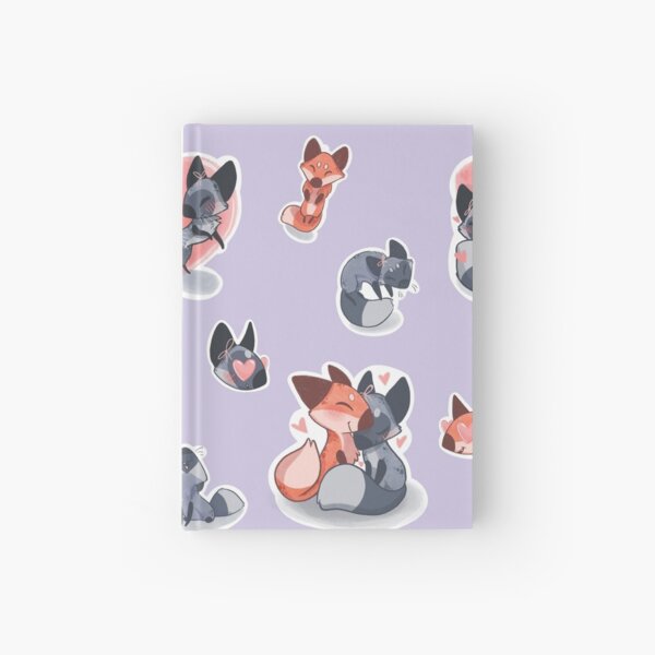 Fable and Sable Foxes Hardcover Journal