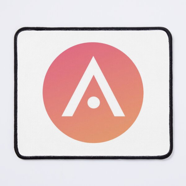 Item preview, Pink and Orange Ombré Aveda Logo designed and sold by Dalaura.