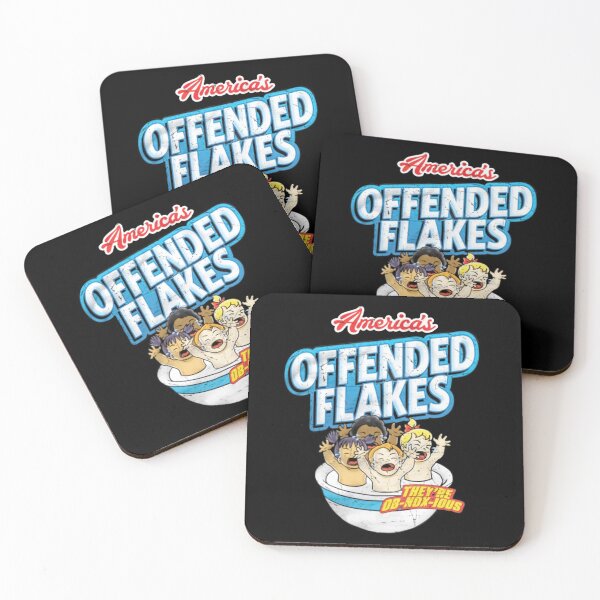 Item preview, offended flakes designed and sold by ScarlettSaunder.