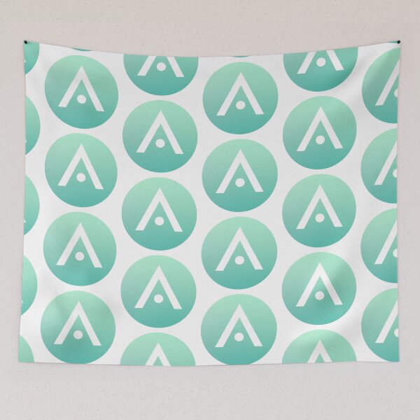 Item preview, Mint Green Ombré Aveda Logo designed and sold by Dalaura.