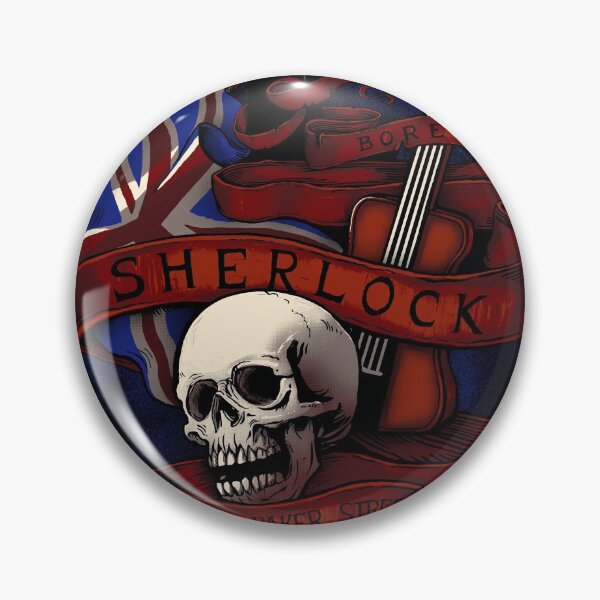 Item preview, Sherlock Holmes designed and sold by CrumblinCookie.