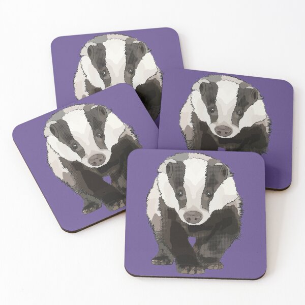 Item preview, Ultraviolet Purple Badger by www.BeeFoxTree.com designed and sold by BeeFoxTree.