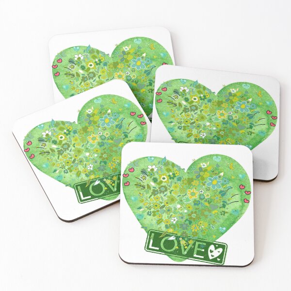 Item preview, Green Hearts designed and sold by idesignbyJiras.